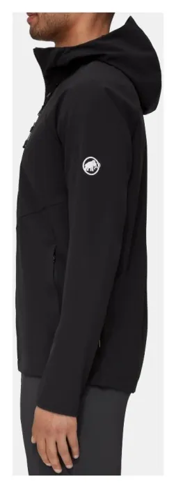Куртка для туризма Mammut ( 1011-01910 ) Ultimate Comfort SO Hooded Jacket Men 2024