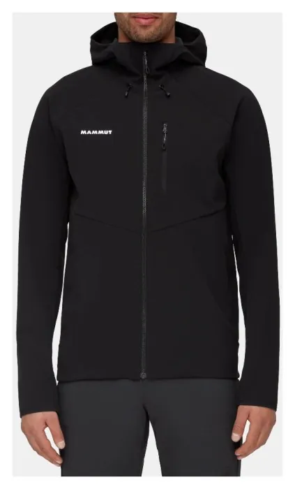 Куртка для туризма Mammut ( 1011-01910 ) Ultimate Comfort SO Hooded Jacket Men 2024