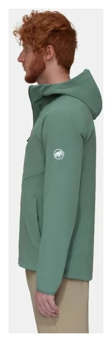 Куртка для туризма Mammut ( 1011-01910 ) Ultimate Comfort SO Hooded Jacket Men 2024