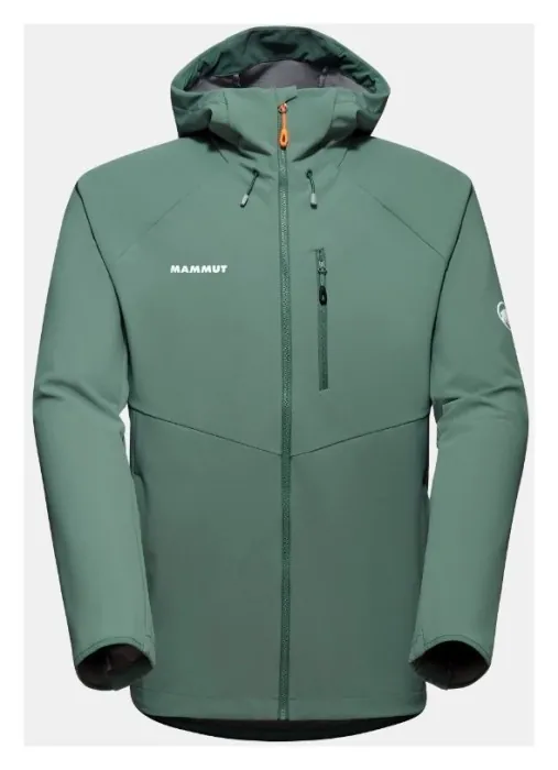 Куртка для туризма Mammut ( 1011-01910 ) Ultimate Comfort SO Hooded Jacket Men 2024