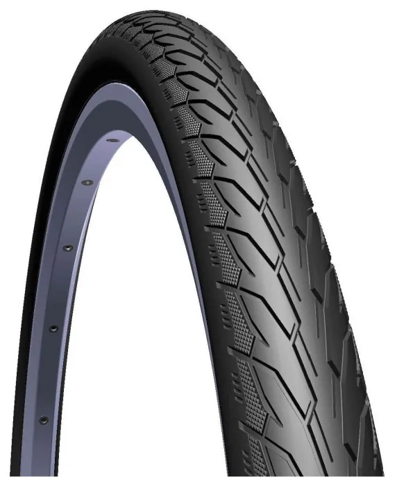 Покришка 20x1.75x2 (47-406) Rubena FLASH V66 Classic, чорна