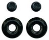 Набір винтів Micro MT Plus Mushroom Screws black, укр Фото - 2