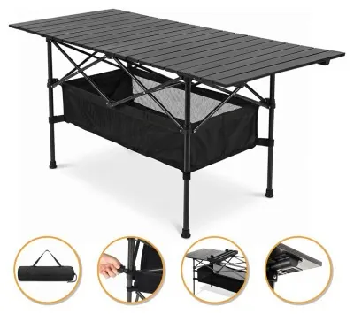 Раскладной туристический стол для пикника LEOBRO 117x55x50 см (LB-1118)