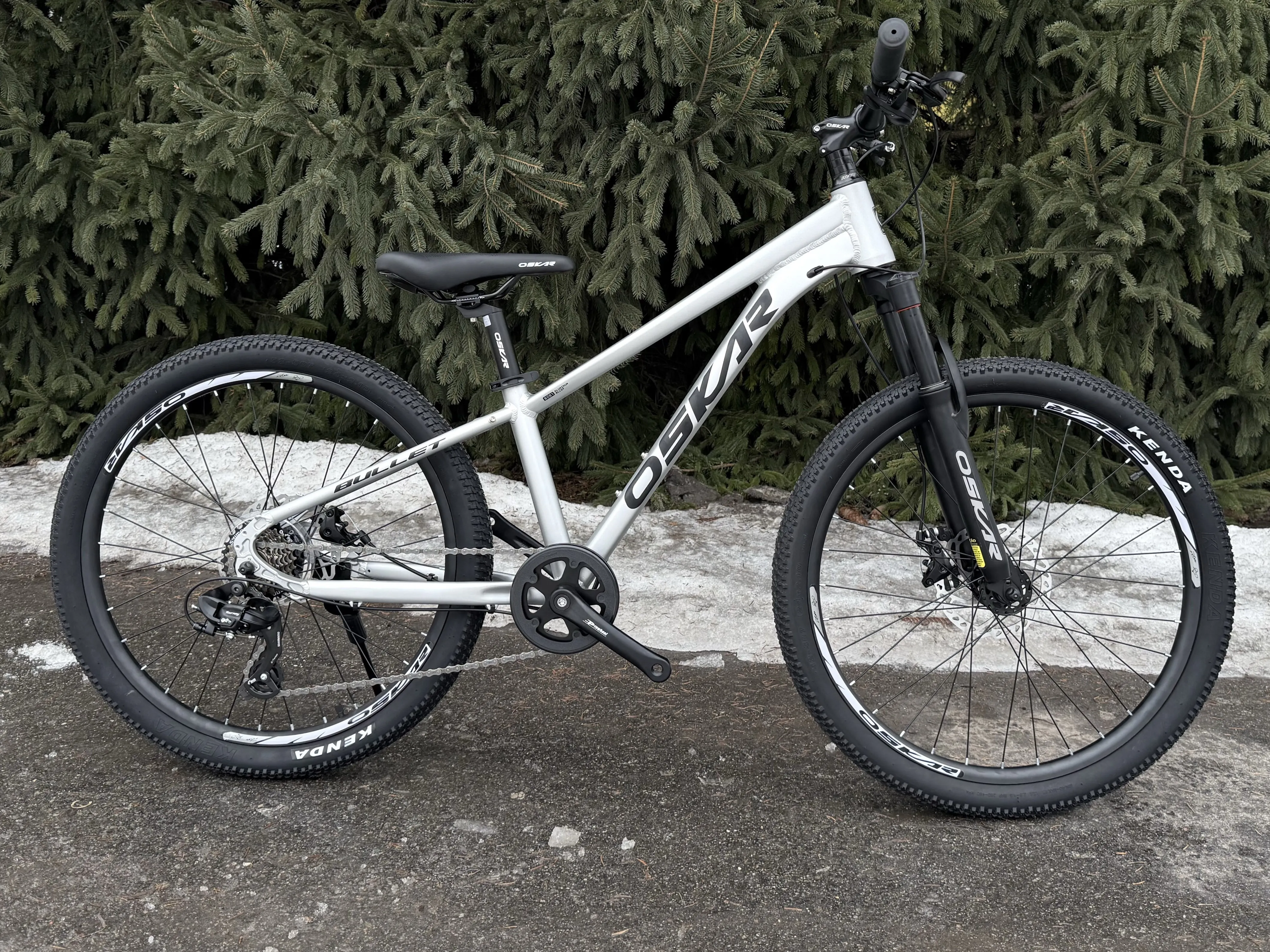 Велосипед Oskar 24" Bullet світло-сірий 2026 (OSK_3531100035)