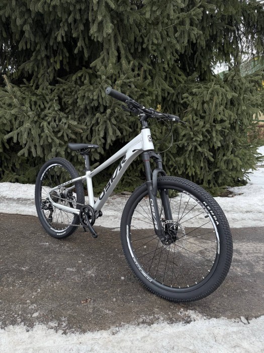 Велосипед Oskar 24" Bullet світло-сірий 2026