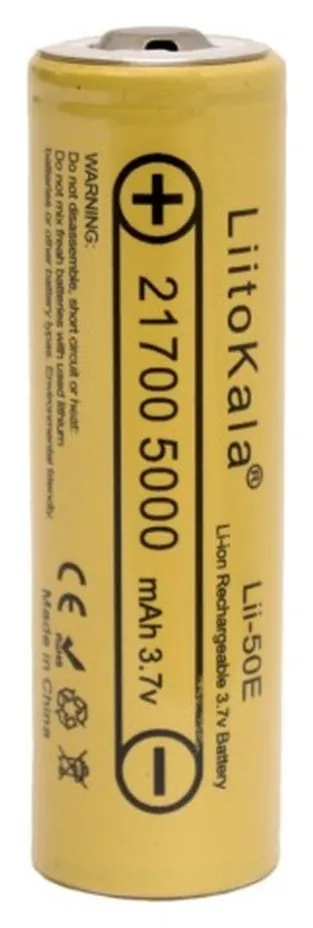 Акумулятор LiitoKala 50E-JT 21700 5000мАг (FNR_50E-JT)