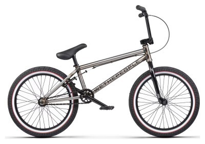 Велосипед WeThePeople NOVA Complete Bike glossy raw TT20.5" Cassette (серый)