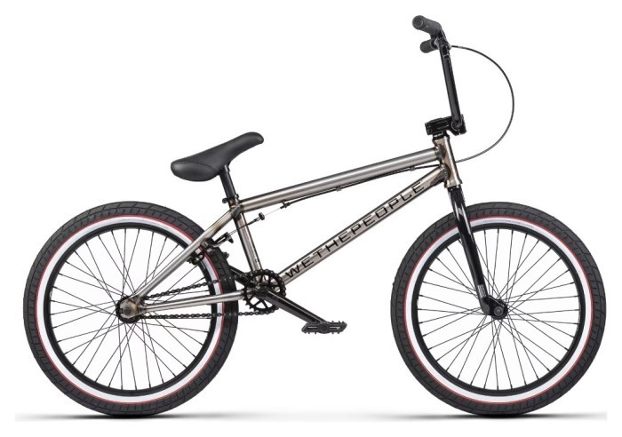 Велосипед WeThePeople NOVA Complete Bike glossy raw TT20.5" Cassette (серый)