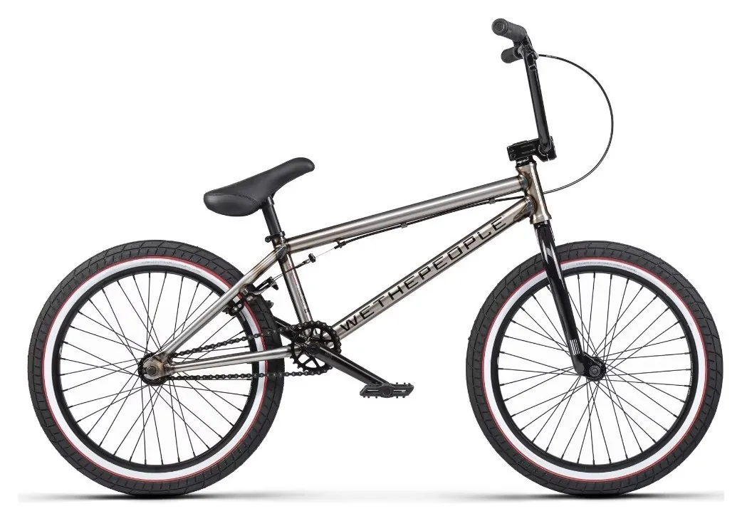 Велосипед WeThePeople NOVA Complete Bike glossy raw TT20.5" Cassette (сірий) (VELD_4055822540377)