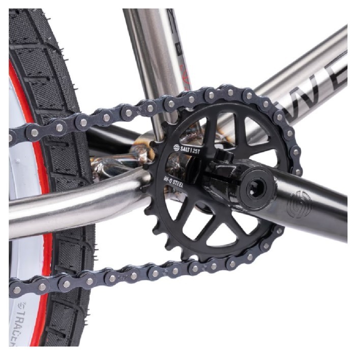 Велосипед WeThePeople NOVA Complete Bike glossy raw TT20.5" Cassette (серый)