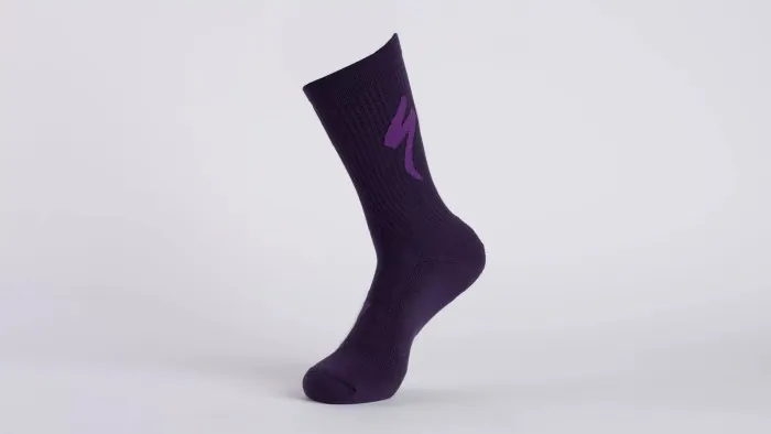 Велосипедні шкарпетки Specialized TECHNO MTB TALL LOGO SOCK 2025