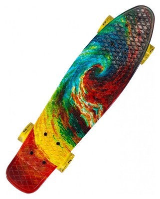 Пенниборд Maraton Penny Zetra / Радужная волна