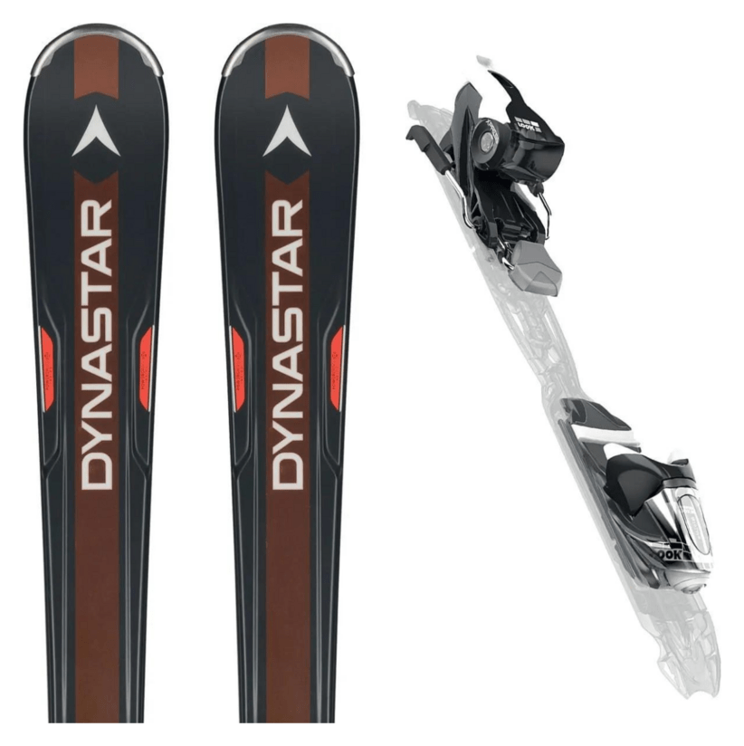 Лежи горные (комплект) Dynastar SPEED ZONE 5+XPRESS 10 158см Black/terracotta (DAHD404+FCGD014)