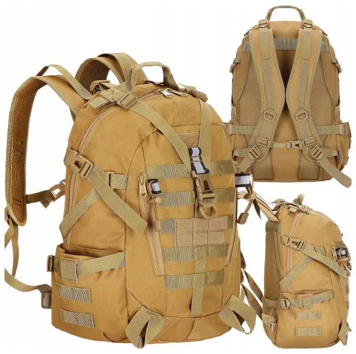 Рюкзак туристичний Springos 60 л CS0095 Coyote Brown