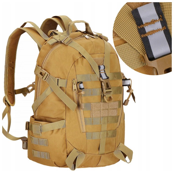 Рюкзак туристичний Springos 60 л CS0095 Coyote Brown