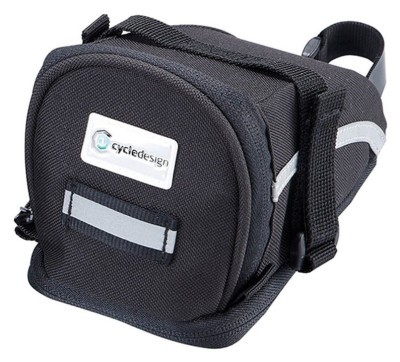 Сумка подседельная Cycledesign STRAP Black (BG0020)