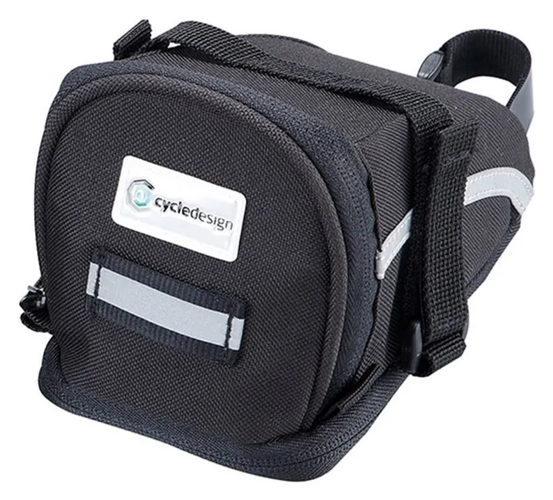 Сумка підсідельна Cycledesign STRAP Black (BG0020) (L Чорний)