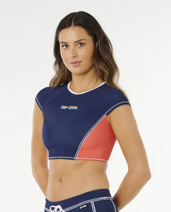Топ Rip Curl ( 0W3WSW ) SURF TIDE CROP SS RV 2026