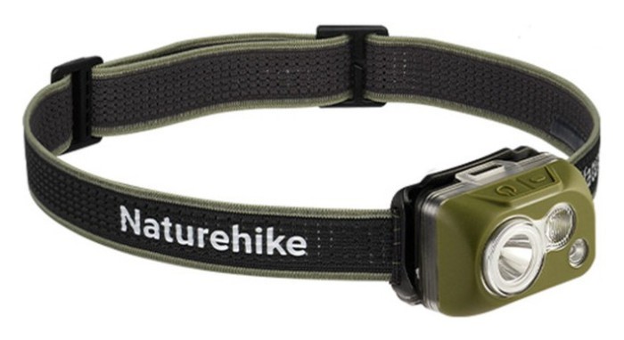 Фонарь налобный Naturehike CNK2300DQ016, зеленый