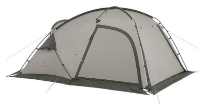 Намет двомісний з великим тамбуром та навісом Naturehike Shandi CNK2300ZP017, сірий