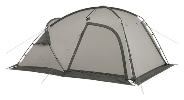 Намет двомісний з великим тамбуром та навісом Naturehike Shandi CNK2300ZP017, сірий, укр, укр