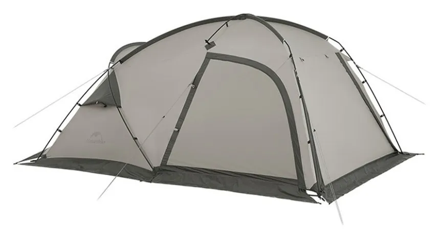 Намет двомісний з великим тамбуром та навісом Naturehike Shandi CNK2300ZP017, сірий (FNR_6976023925122)