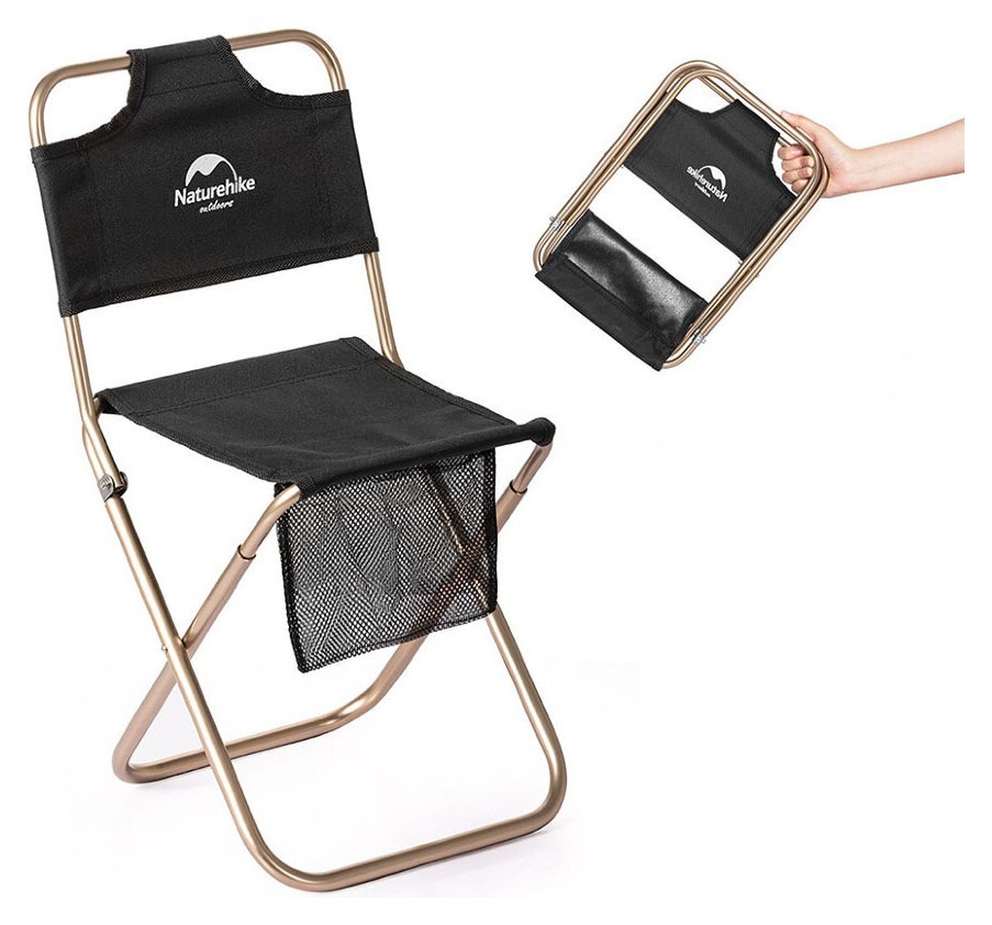 Стул раскладной Naturehike MZ01 NH18M001-Z, черный
