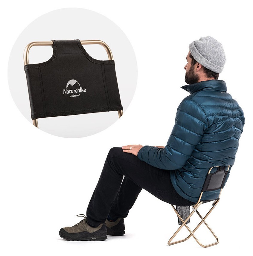 Стул раскладной Naturehike MZ01 NH18M001-Z, черный