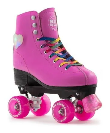 Роликові ковзани Rio Roller Figure Lights 37 Pink (37 Рожевий)