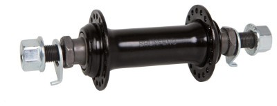 Втулка передня Сталь Vbr 36H 14G під гайку OLD - 100мм вісь - 10мм чорний SHUNFENG SF-HB03F