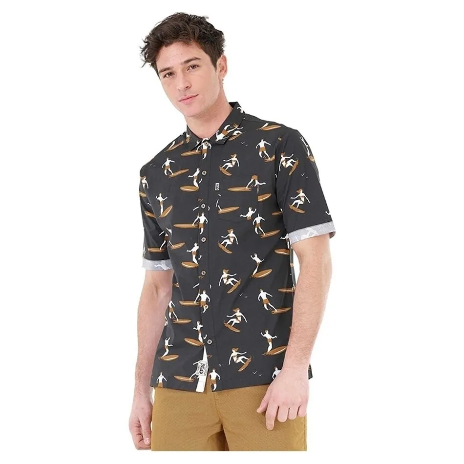 Рубашка Picture Organic MC Manatee black gold coast (M)