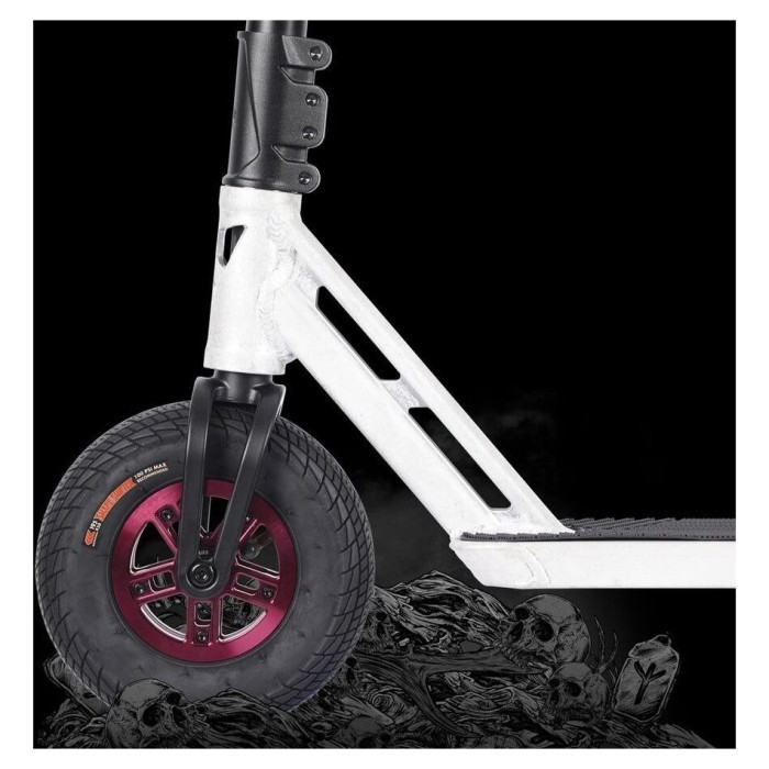 Трюковый самокат Triad Shape Shifter Dirt 6" x 23" - Stone/Black/Red