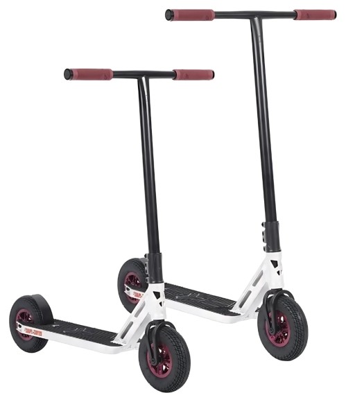 Трюковий самокат Triad Shape Shifter Dirt 6" x 23"- Stone/Black/Red, укр