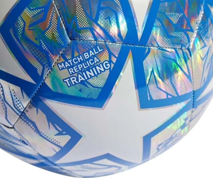 Мяч футбольный Adidas UCL Training IN9326 размер 5, бело-серый