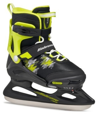 Bladerunner ледовые коньки Micro Ice black-lime 29-34