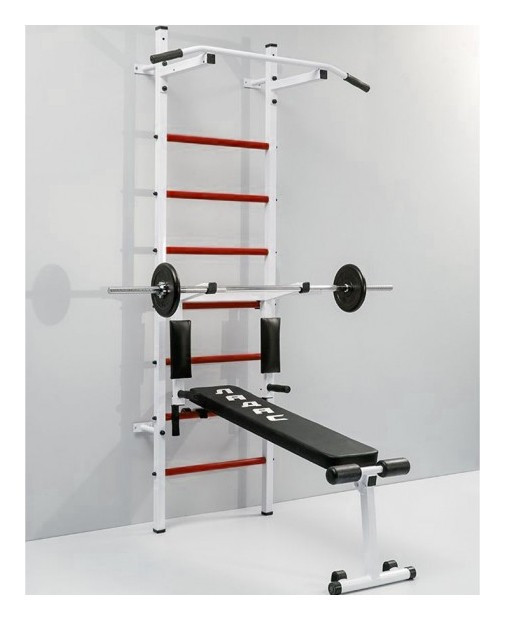 Шведська стінка Lider + Штанга 30 кг.