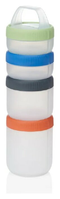 Набір контейнерів Humangear Stax Storage Container Set Medium, укр, укр