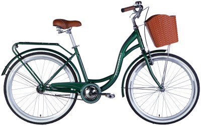 Велосипед ST 26" Dorozhnik AQUAMARINE BH рама-17" зеленый 2025