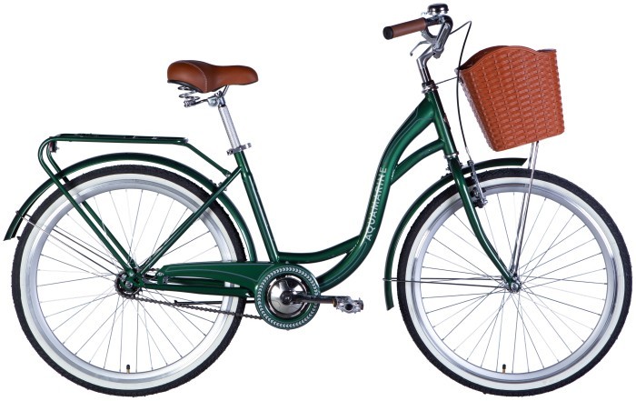 Велосипед ST 26" Dorozhnik AQUAMARINE BH рама-17" зеленый 2025