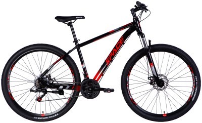 Велосипед AL 29" SPACE MERCURY DD FR рама-18" черно-красный 2025