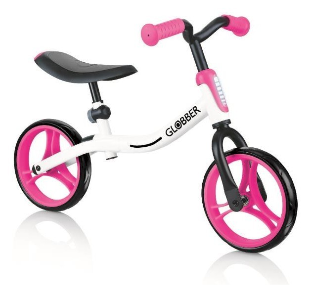 Біговел (самокат) GLOBBER серІЇ GO BIKE, білий/червоний, до 20кг, 2+, 2 кол. 230мм