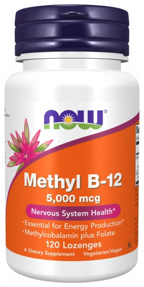Methyl B-12 5000mcg - 120 lozenges