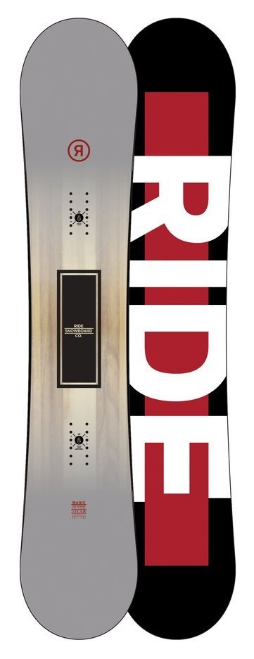 Сноуборд Ride MANIC 158 Grey/Black/Red (12B0022)