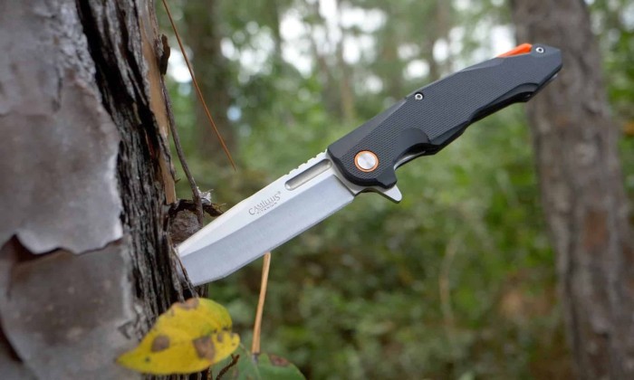 Нож складной Camillus Regent 8.6″, Black