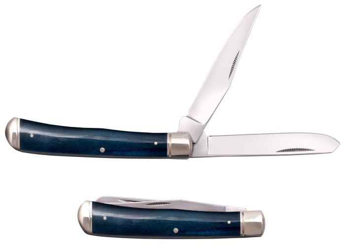 Ніж складаний Cold Steel Trapper, Blue Bone