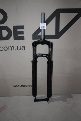 Вилка 29&quot; ST 1-1/8&quot; AM disc шток-200мм чорно-жовтогарячий (пошкодження ЛКП)
