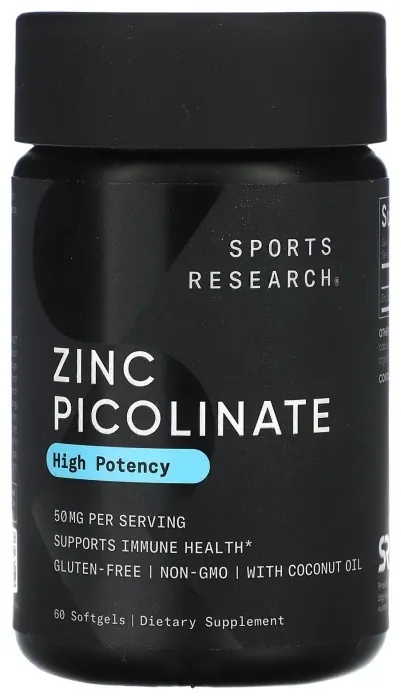 Zinc Picolinate 50mg - 60 softgels
