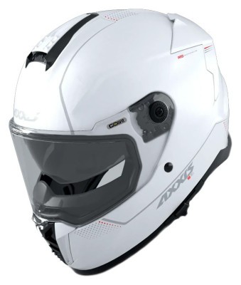 Мотошолом AXXIS HAWK SV Solid A0 Gloss White