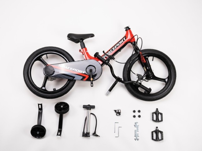 Велосипед RoyalBaby SPACE PORT 16", OFFICIAL UA, красный