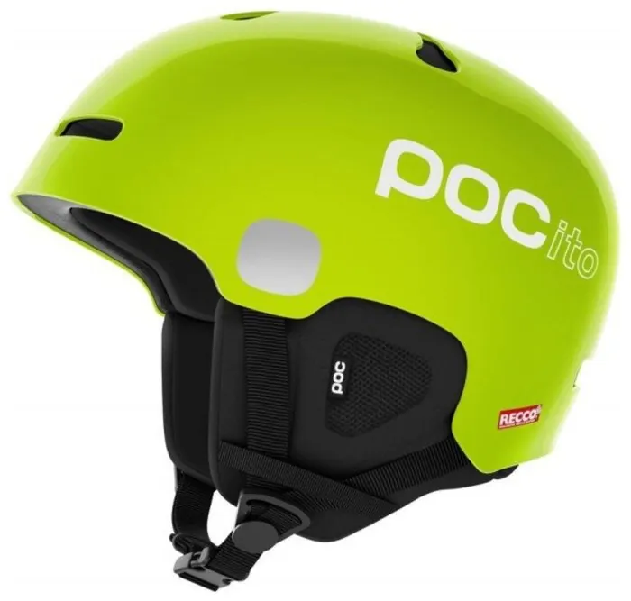 Шолом гірськолижний POCito Auric Cut SPIN, Fluorescent Yellow/Green, M/L